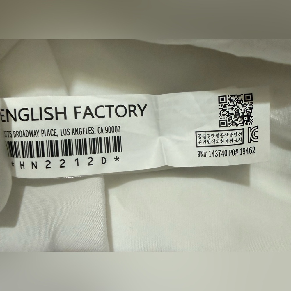 English Factory White V-Neck Midi Sleep Dress - Picture 6 of 7